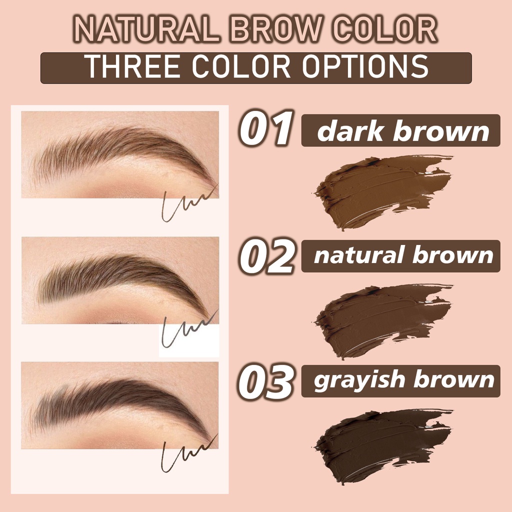 Beauty Glazed Eyebrow Smooth Hold Color 2IN1 Beauty Glazed Eyebrow Gel Beauty Glazed Eyebrow Beauty Glazed Eyebrow Cream Beauty Glazed Eyebrow Pomade Beauty Glazed Pomade Alis Beauty Glazed Brow Pomade Beauty Glazed