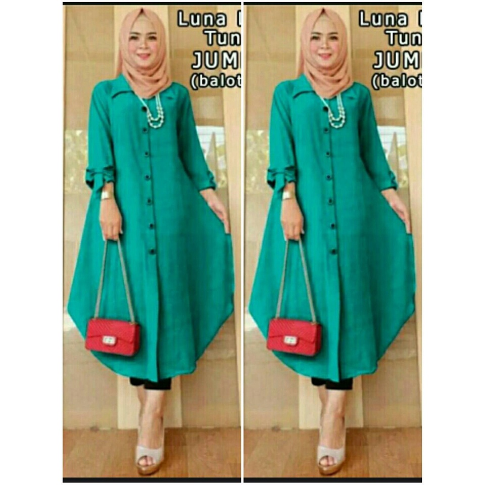 PIK - Tunik Maya Jumbo L(68156), XL(70147), XXL(7960), 3XL(7877)/ Best Seller / Tunik wanita Jumbo / Tunik Murah