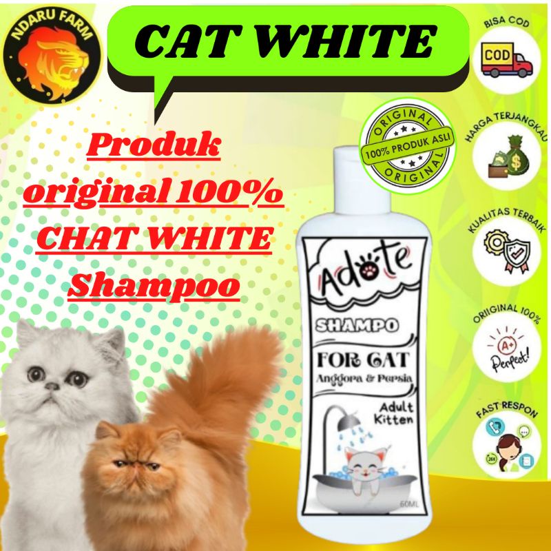 Sampo Shampo Kucing Bulu Putih NDARUFRAM