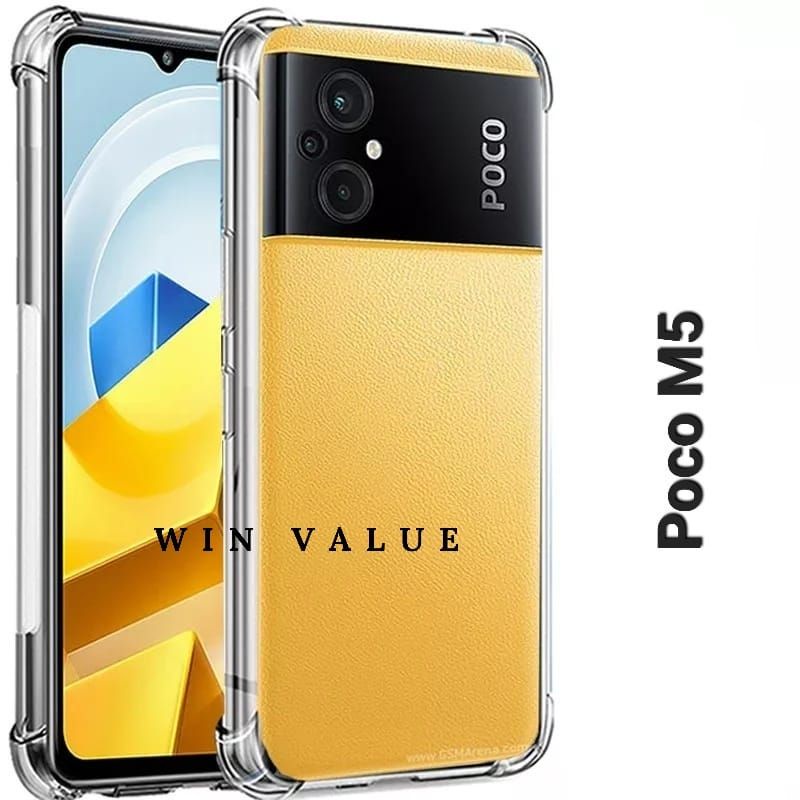 Poco M3 Poco M3 Pro 5G Poco M4 Pro 4G Poco M5 Poco M5S Soft Case Airbag anti crack Protection Camera