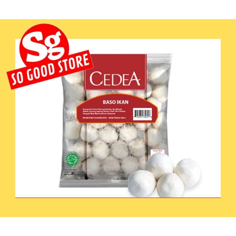 CEDEA Bola baso ikan 500 g