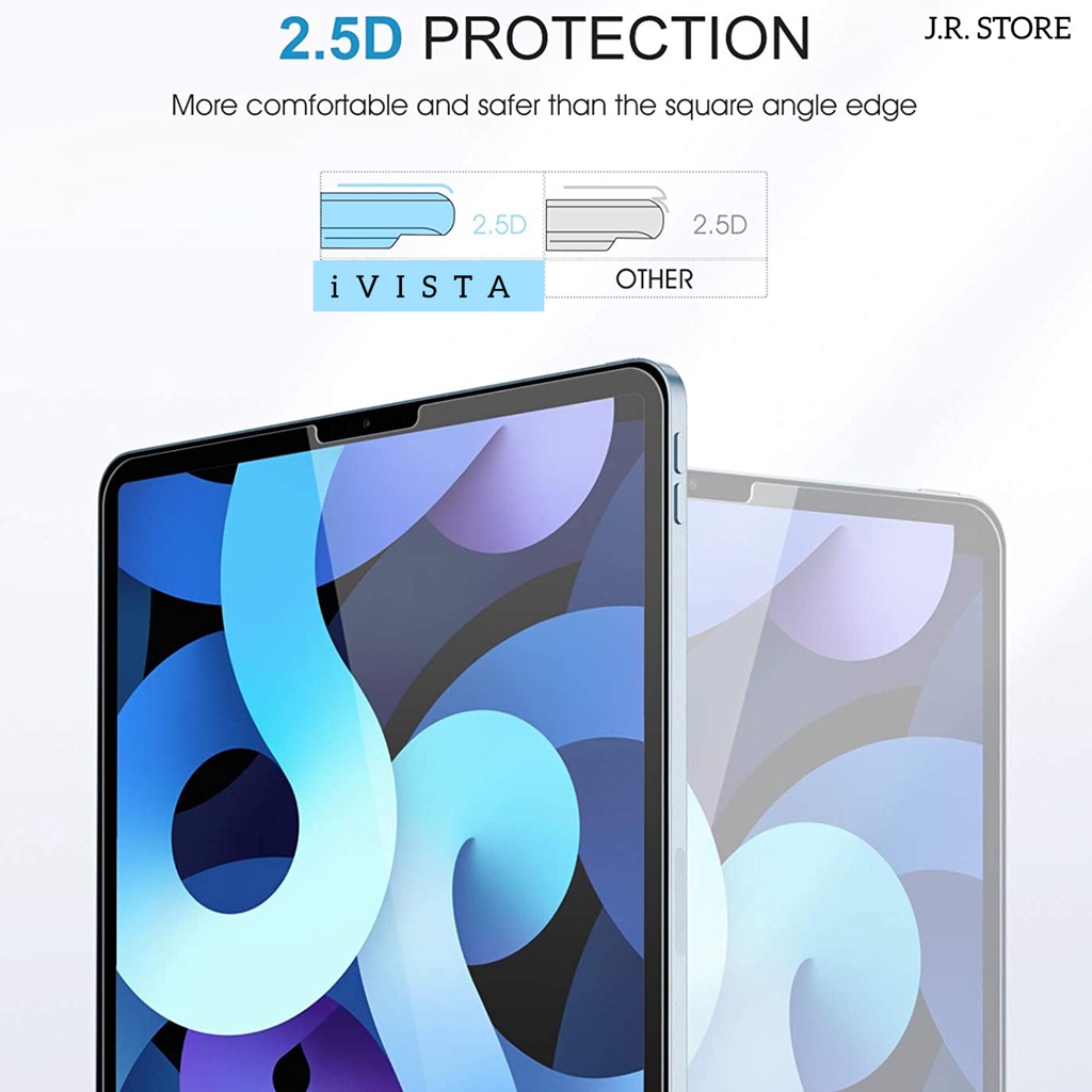 WIWU iVISTA 9H 2.5D TEMPERED GLASS IPAD 9 / 8 / 7 / 6 / 5 IPAD AIR 5 / 4 / 3 / 2 / 1 IPAD MINI 6 IPAD PRO 12.9 / 11 / 10.5 / 9.7 / IPAD PRO M1 / PRO M2