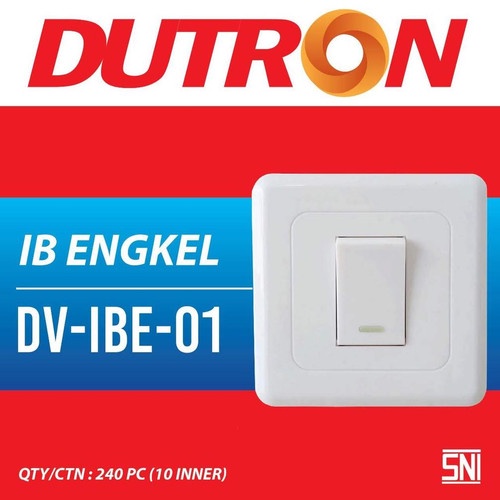 Dutron Saklar IB Engkel Saklar Inbow Single SNI DV IBE 01