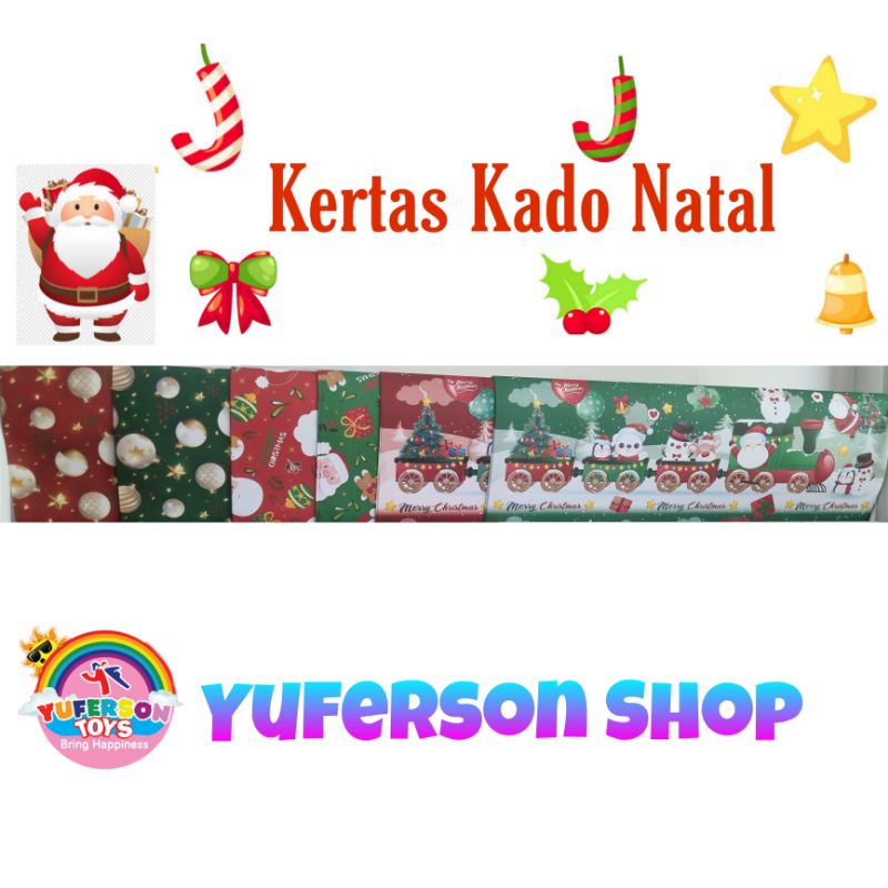 Kertas Kado Christmas/ Natal
