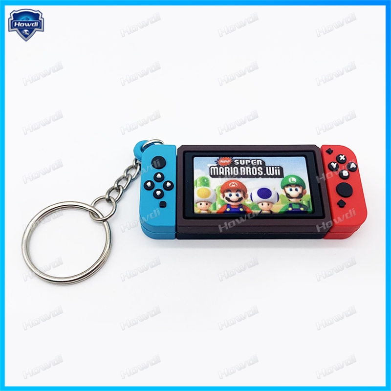 Aksesoris Kunci Mobil Mario Super Mary Game Key Chain Animal Sen Zelda Nintendo Key Pendant Liontin Kartun