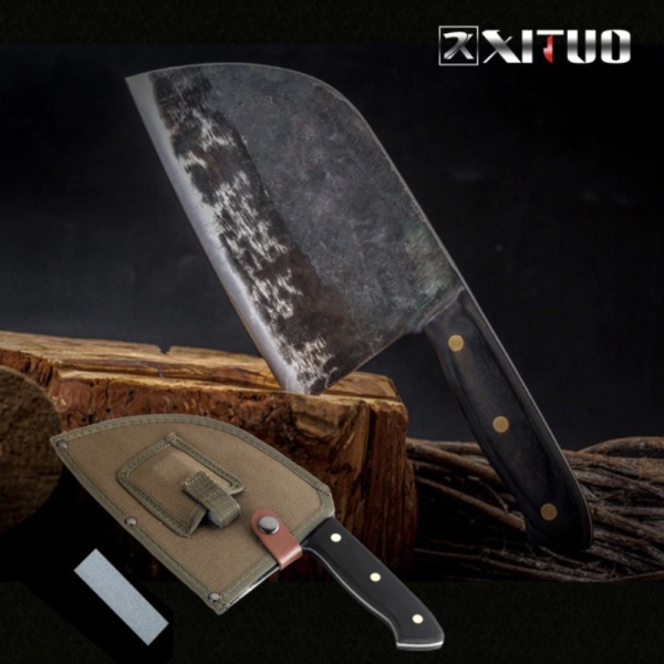 

Dijual Pisau Dapur Chef Knife Cleaver Wide Full Tang - LZJ-10 - Silver Diskon