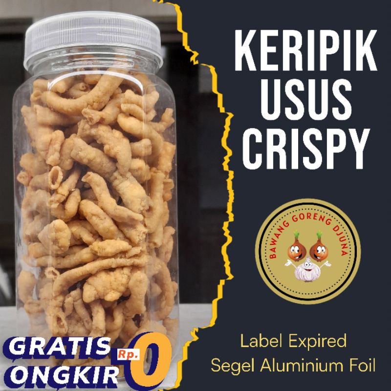 

Keripik Usus Ayam Crispy | Usus Ayam Goreng Krispi Ori & Pedas