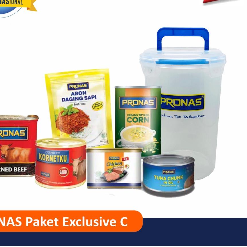 

BAYAR DITEMPAT✔️PRONAS Paket Super Exclusive C bundling 6 pcs berhadiah Canister Cantik|SQ1