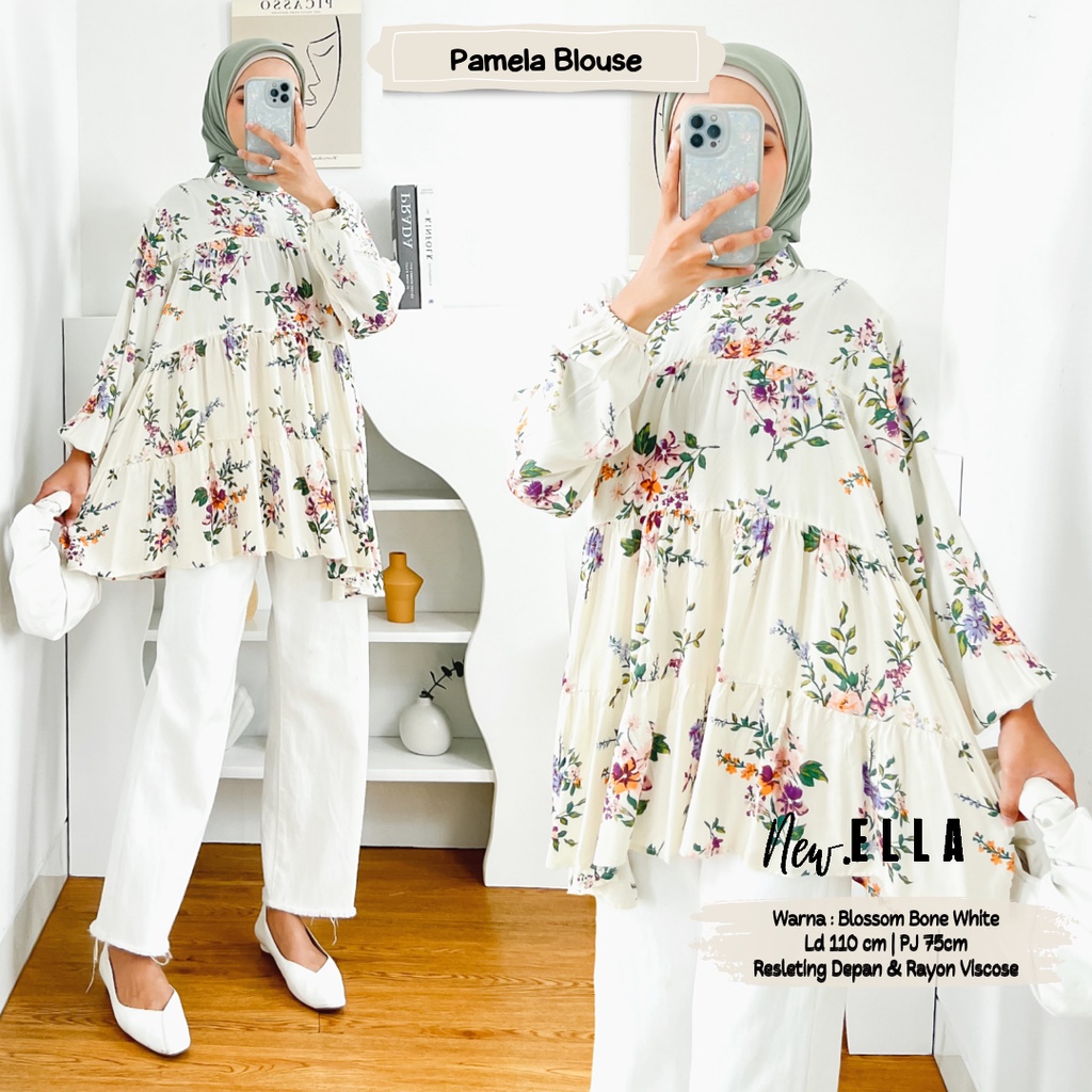 PAMELA BLOUSE PEPLUM BY DLINK STORE / PEPLUM BLOUSE