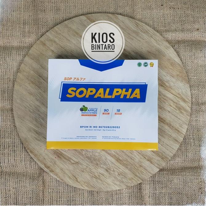 SOP ALPHA SOPALPHA SOPALPA 100 PLUS suplemen imun salmon bioboost