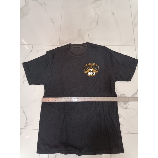 Baju Kaos Harley Davidson Hitam Pria (7) Bekas Second Preloved Thrifting