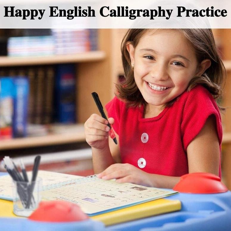 Berkualitas Sank Magic Book / Magic Practice Buku Belajar Menulis Huruf Dan Angka / Buku Edukasi Ana