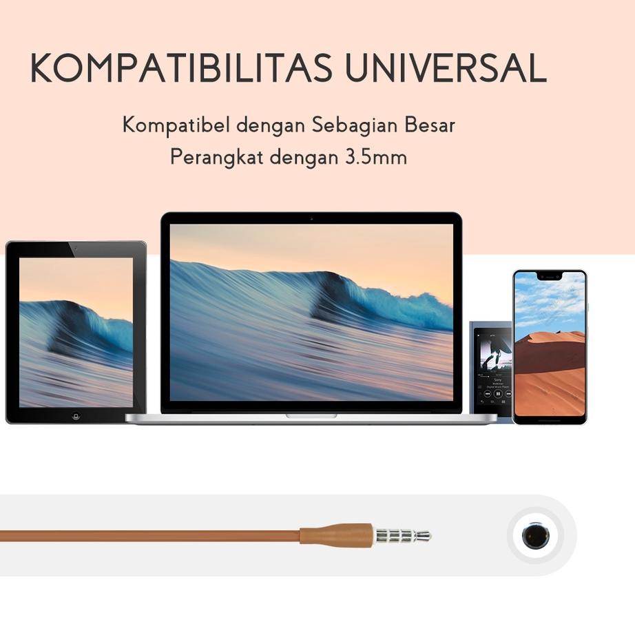 Harga Termurah Miniso Official Earphones We Bare Bears Earphone with Storage Box Case Headset Headph