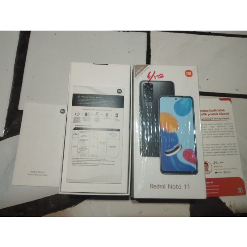 Xiaomi redmi note 11( like new(second))