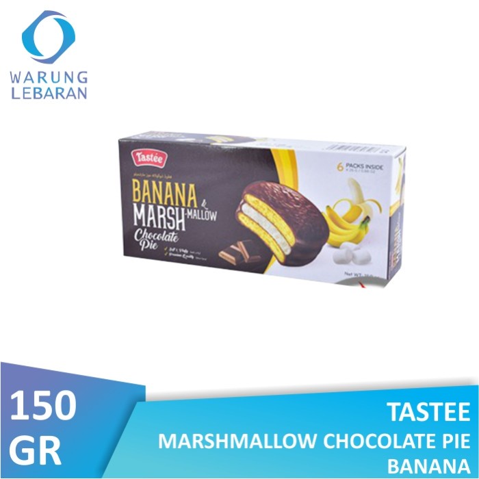 

Tastee Banana Marshmallow Chocolate Pie 150gr