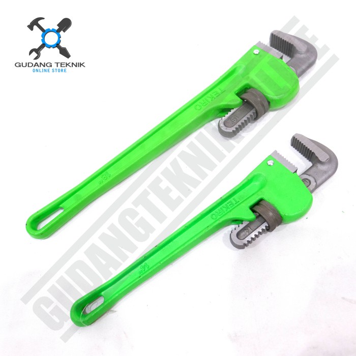 Kunci Pipa 14" 18" 24" TEKIRO / Adjustable Pipe Wrench 14 Inch 18 Inch 24 Inch Kunci Pipa Ledeng Kunci Inggris TEKIRO