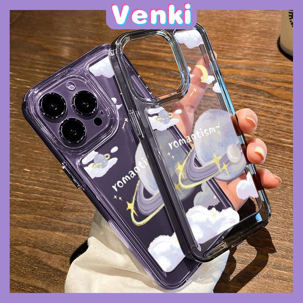 iPhone Case HD Acrylic High Quality Hard Case Metal Button Protection Camera Shockproof Fantasy Planet Compatible For iPhone 14 13 12 11 Pro Max xr xs max