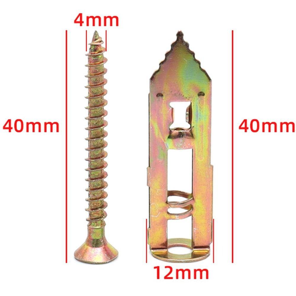 Lanfy Sekrup Ekspansi Paku Ekspansi Dinding Berongga Untuk Papan Gypsum Self-Drilling Eternit Wall Fixing Plug