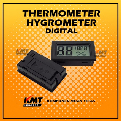 Termometer Higrometer Thermometer Hygrometer Mesin Tetas Penetas PMT