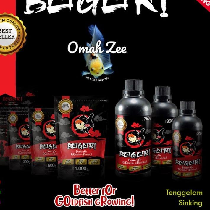New Stock Pelet BOGOR Pelet Koki Hitam Super Growth Super Color Sinking