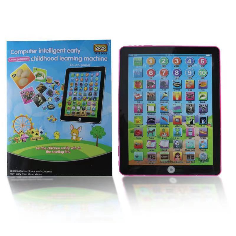 Tablet Mainan Children 2929 Toy Early Childhood Learning Machine English Computer Toys For Kids