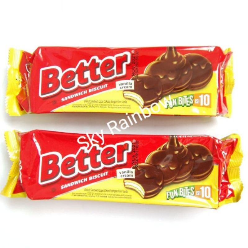 

BETTER SANDWIDLCH BISCUIT 10P 100G