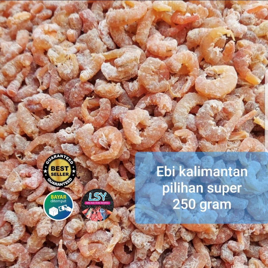 

ebi kalimantan super pilihan 250gr