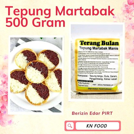 

Premix Martabak Manis 500 Gram Terang Bulan Tepung Instan