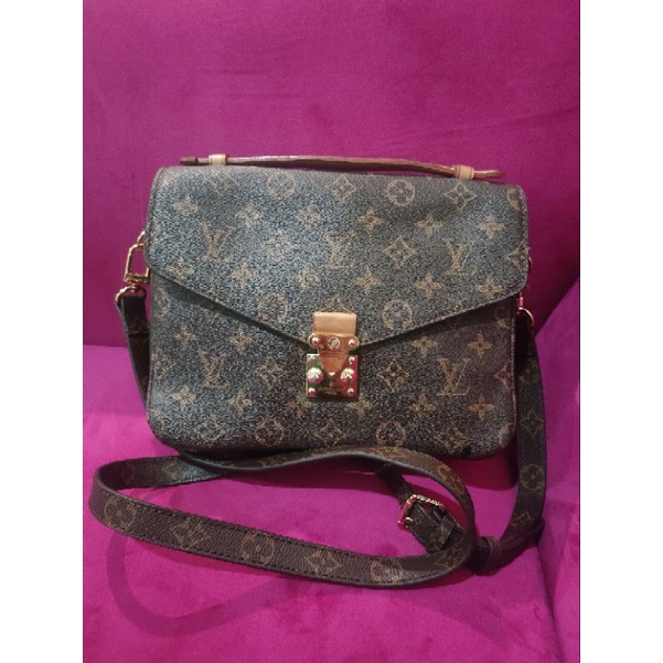 SALE Tas Sling LV Metis Preloved Lengkap Noser