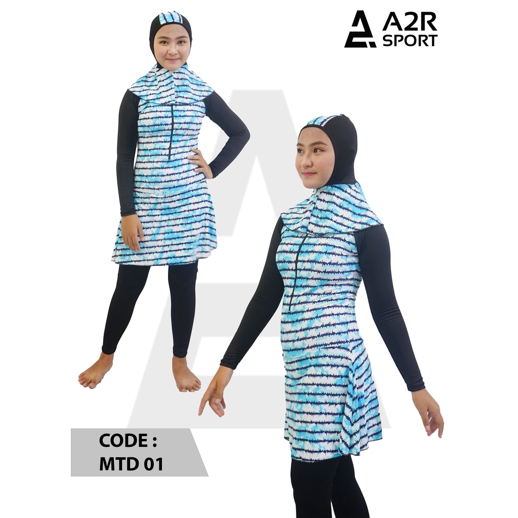 Baju Renang Hijab Muslim Dewasa