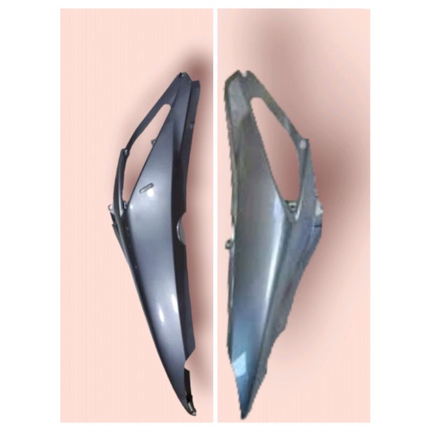 Body belakang Supra x 125 lama Supra x 125 Batman silver