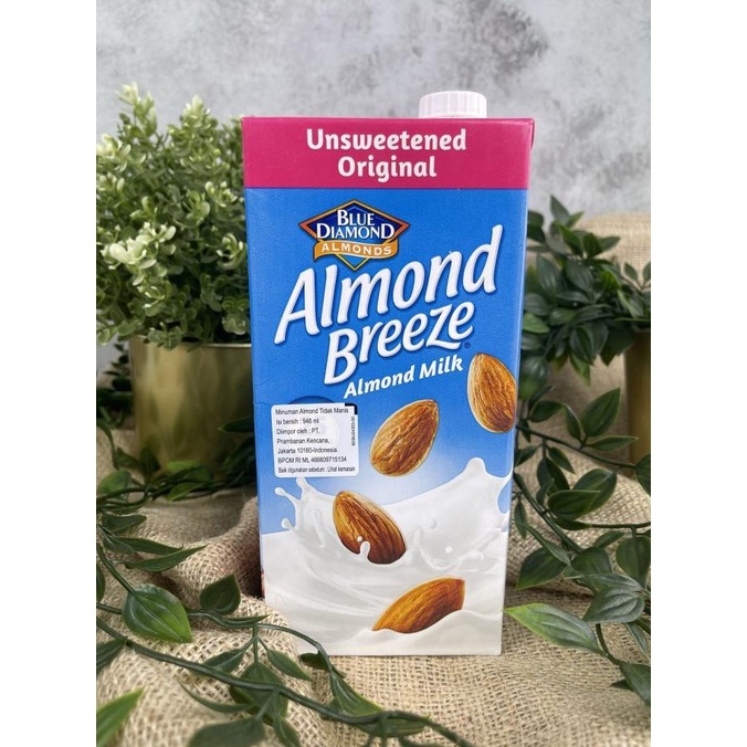 

Blue Diamond Susu Almond Breeze 946 ml Unsweetened Original TERLARIS TERPERCAYA ORIGINAL