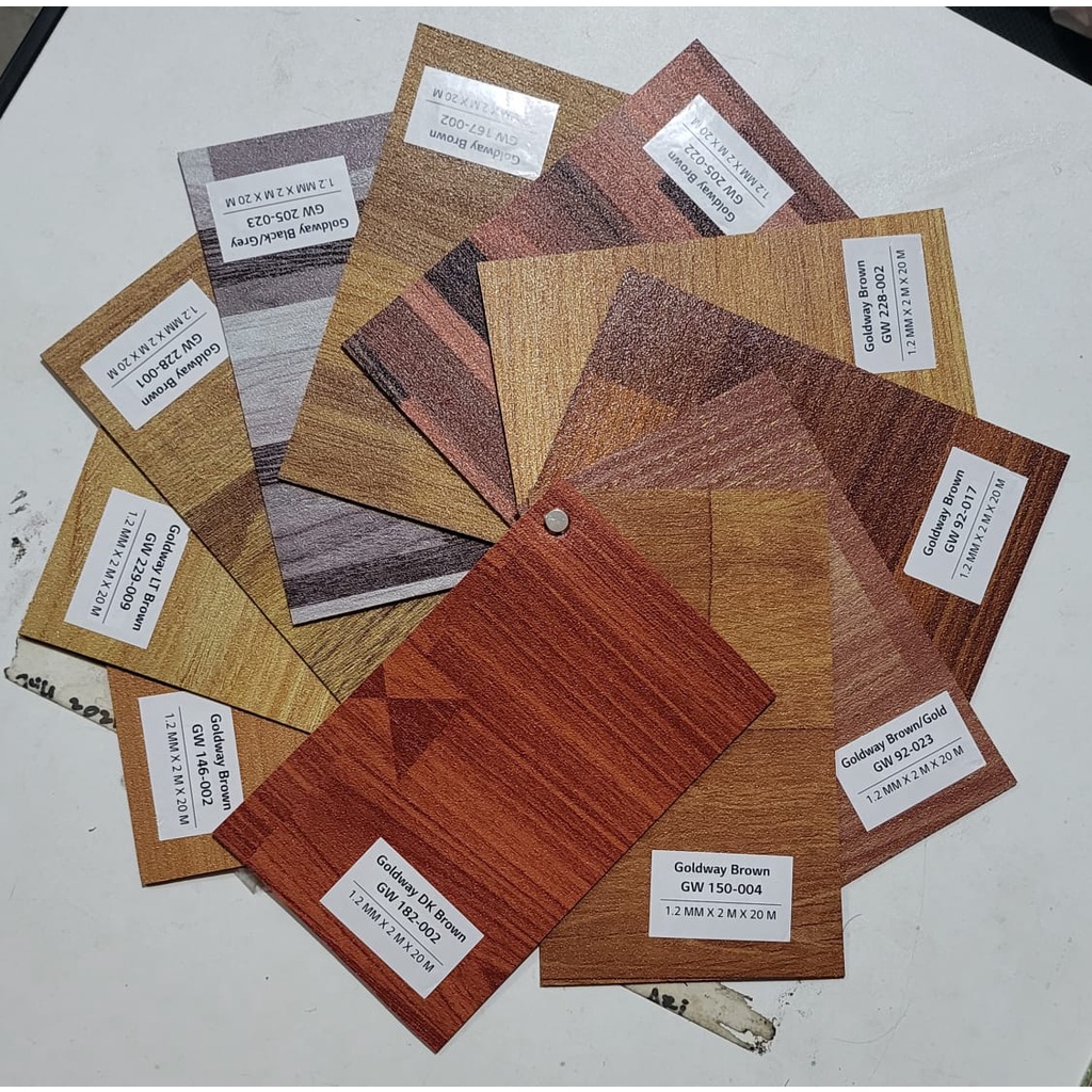 Goldway Vinyl Lantai Roll tebal 1,2mm - Lantai Vinyl Roll LG 1,2mm