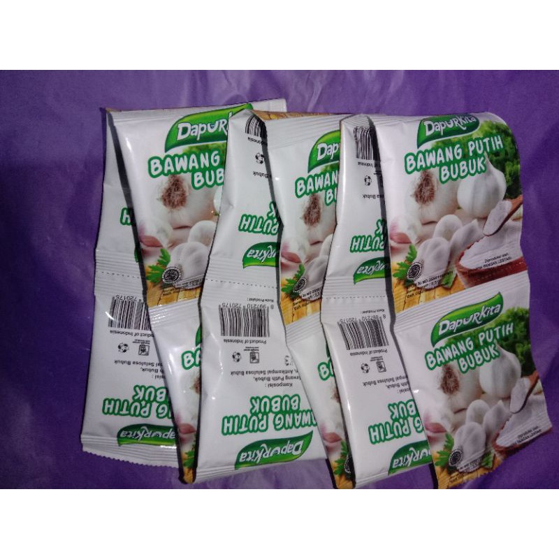 Bawang Putih Tabura 1 Renteng / Bawang Putih 500 x 12 sachet