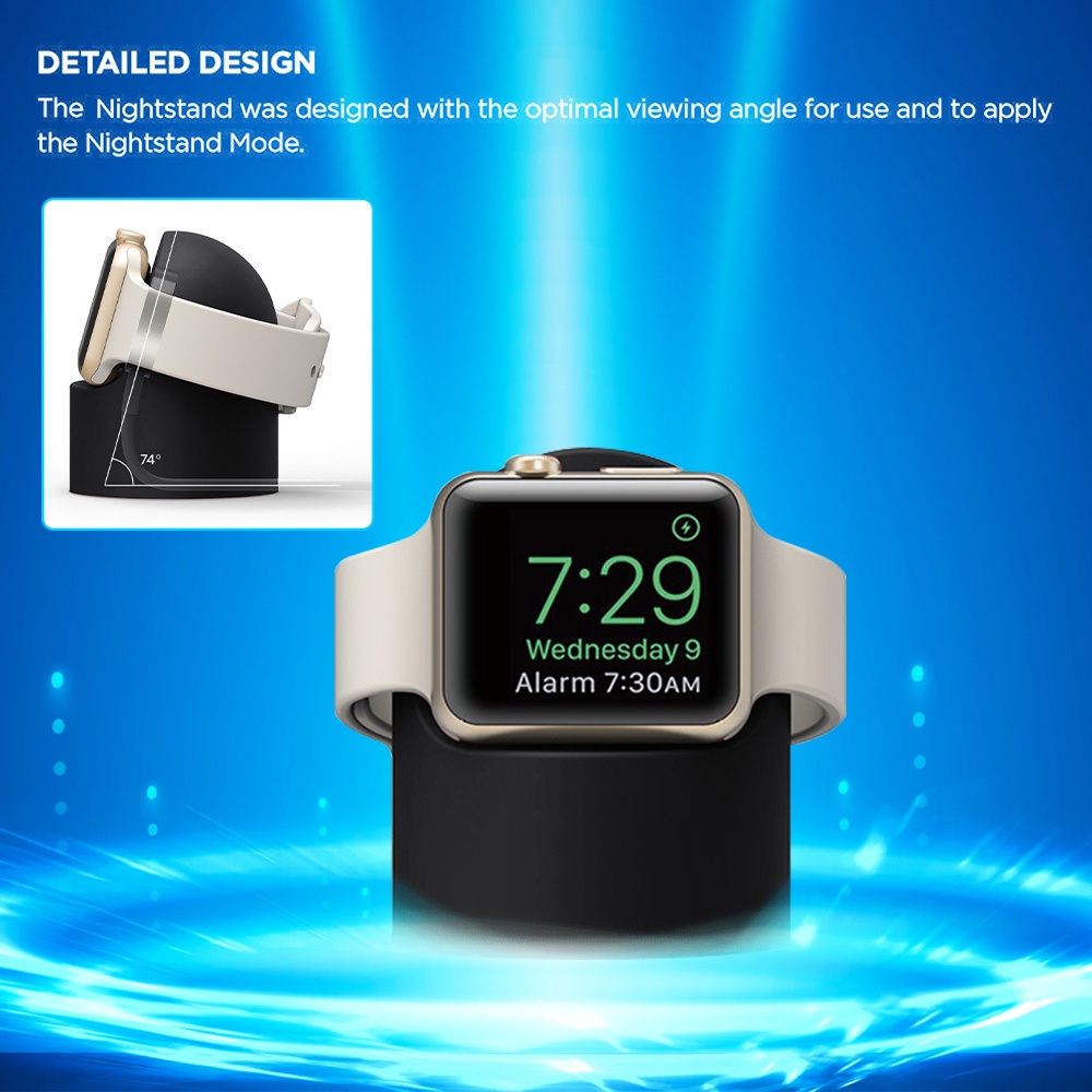 APPLE WATCH Charger Stand Holder iWatch Silicone Dock