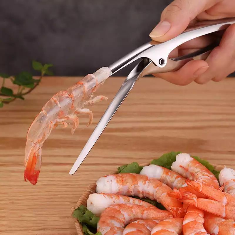 Alat Pengupas Kulit Udang Shrimp Peeler Kupas Multifungsi Serbaguna Praktis Murah Import Unik Cangkang