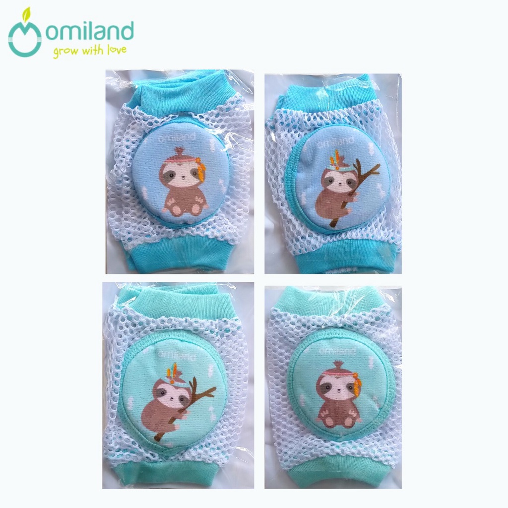 Omiland Pelindung Lutut Bayi Print Karakter Deker Baby Knee Pads Protector Dengkul