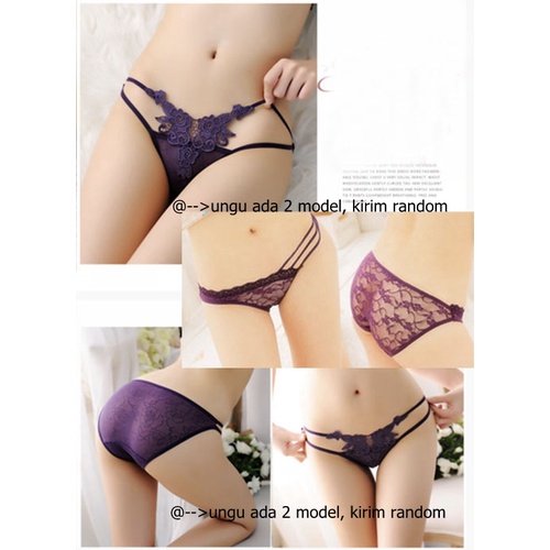 Celana Dalam Sexy G String Wanita Panties thong Lingerie C063