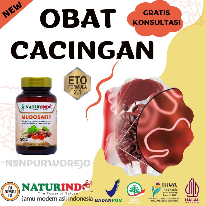 Obat Cacing Cacingan 50 Kapsul Penambah Nafsu Makan Sakit Perut Nafsu Makan Kurang Anak Susah Makan 