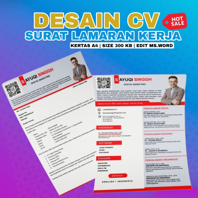 

JASA DESAIN CURRICULUMVITAE MEMARIK | DESAIN CV SURAT LAMARAN KERJA