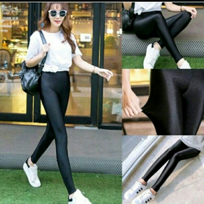 COD LEGGING KILAT MISS IMPORT legging model lycra legging kilap-kilat