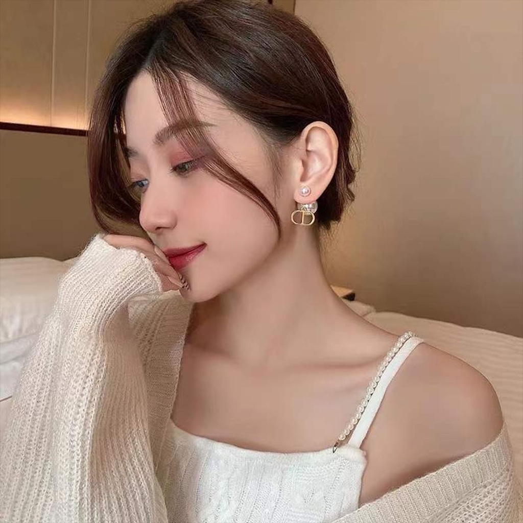 Anting Tusuk Sterling Silver 925 Model Mutiara Untuk Wanita