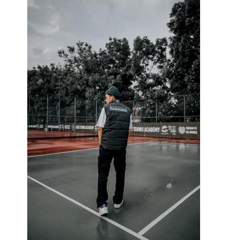 [I-8E ♥] BANDUNG BELONGS TO US - NEW VEST BLACK BRIGADE-berkualitas
