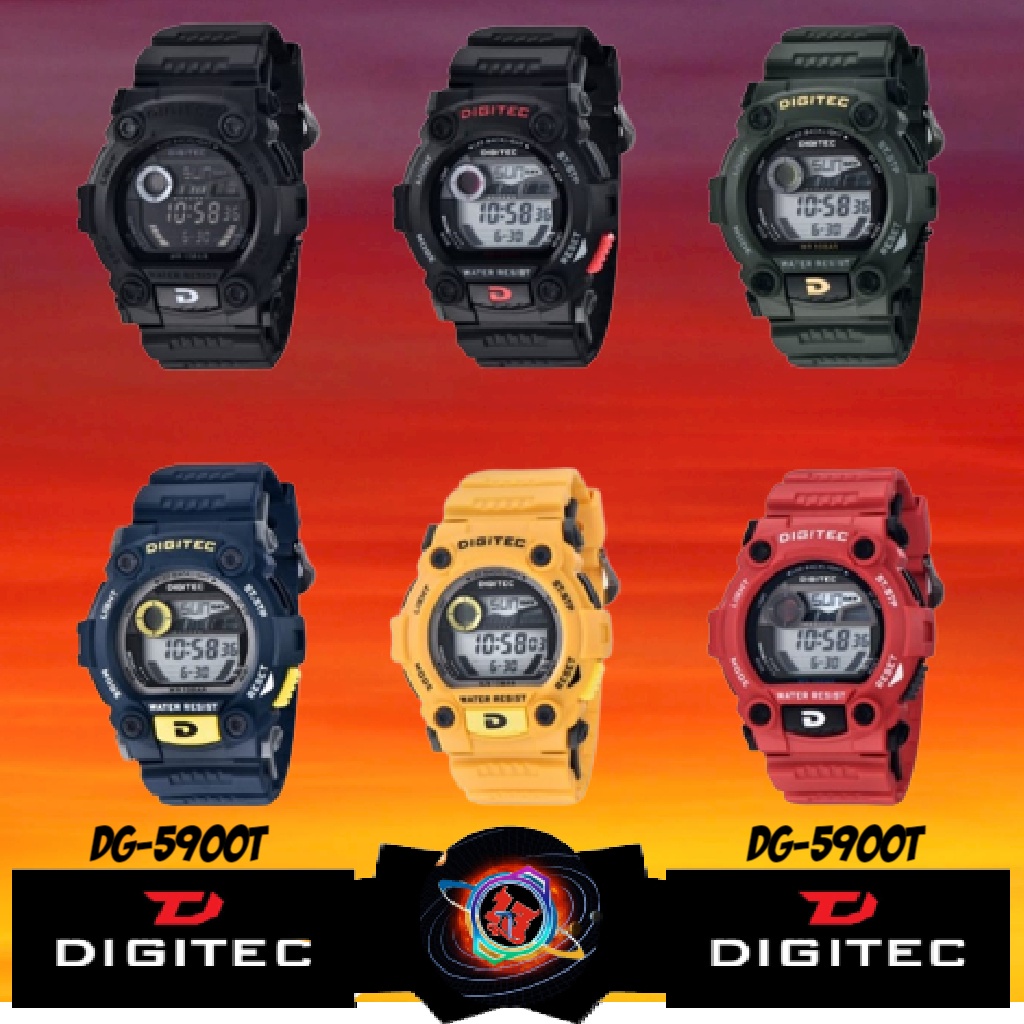 JAM TANGAN PRIA DIGITEC DIGITEC ORIGINAL BERGARANSI