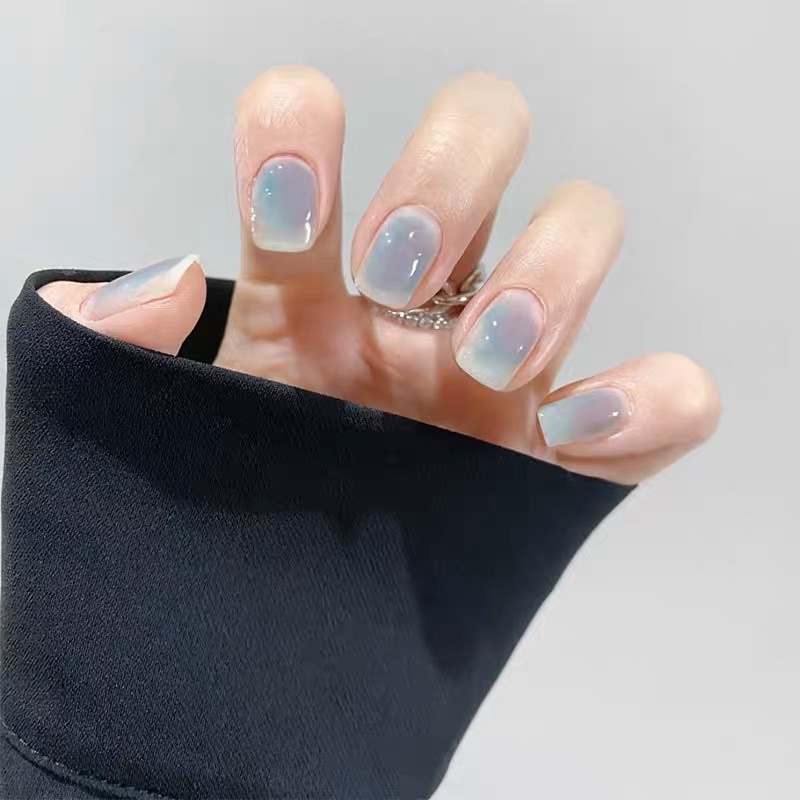 Kuku Palsu 【A60，lem cair】Nikah kuku Wedding False Nailart Pengantin Tangan