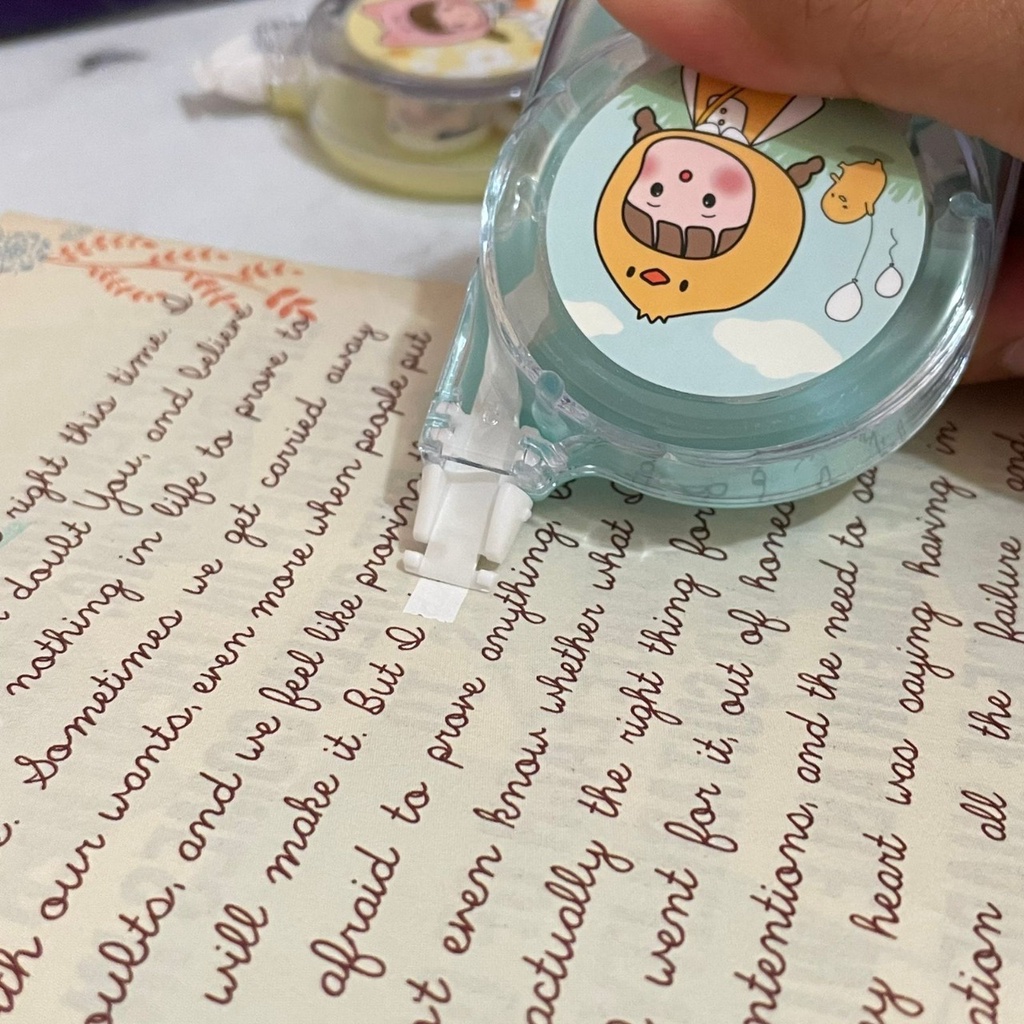 TIP EX LUCU TWINGO MOTIF LITTLE GIRL READY 3 WARNA BISA COD TERMURAH CORRECTION TAPE CEWE IMUT STATIONARY UNIK SPESIAL KUALITAS PREMIUM HARGA TERJANGKAU BISA COD DAN GROSIR