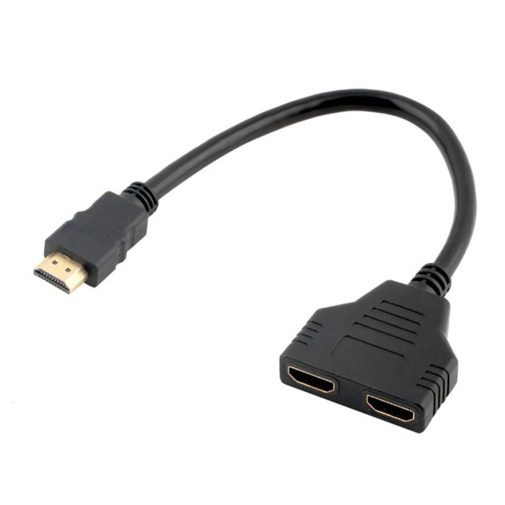 Preva HDMI Splitter Universal 1080P 1ke 2arah Adaptor Kawat