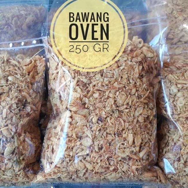 

BEST SELLER BAWANG GORENG OVEN 250 GR MURAH TERLARIS