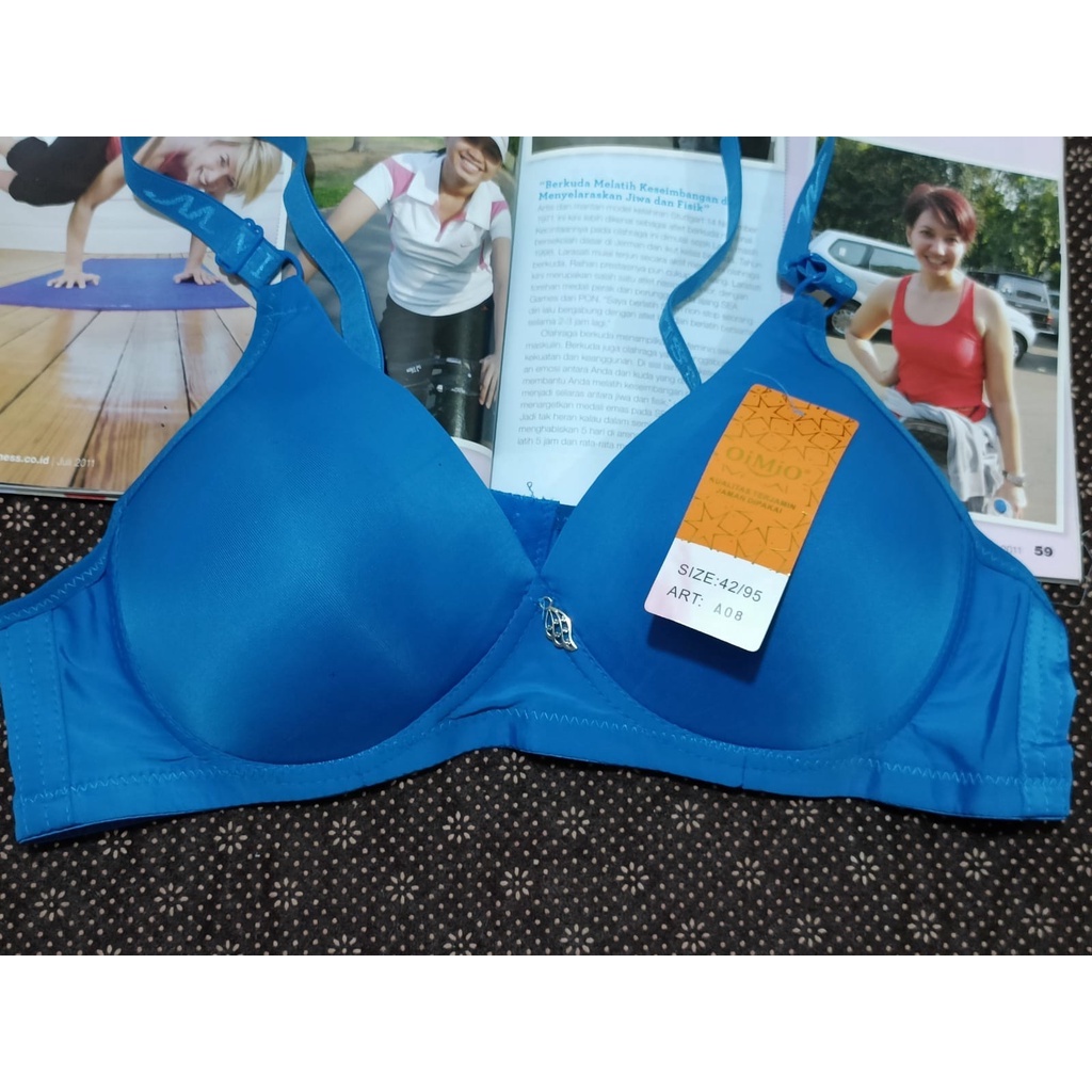 BRA/ BH WANITA BW-2021 ADA KAWAT, BUSA TIPIS SIZE 34-40