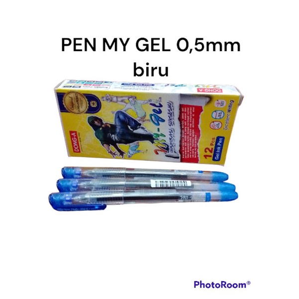 

PULPEN MY GEL DONG A HITAM/BIRU